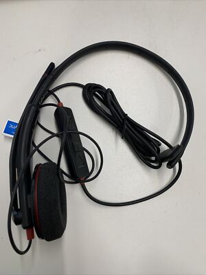 Plantronics Blackwire C3210/C3200/C310-M schwarzer Kopfbügel-Kopfhörer ORIGINAL