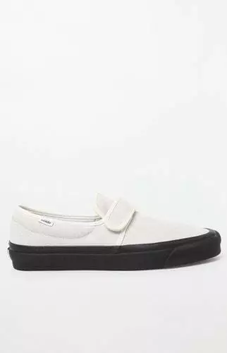 VANS Slip On 47 V DX Anaheim Factory OG White SUEDE Sneaker