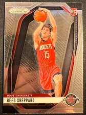 Reed Sheppard 2024-25 Panini Prizm RC Rookie Base HOUSTON ROCKETS 4