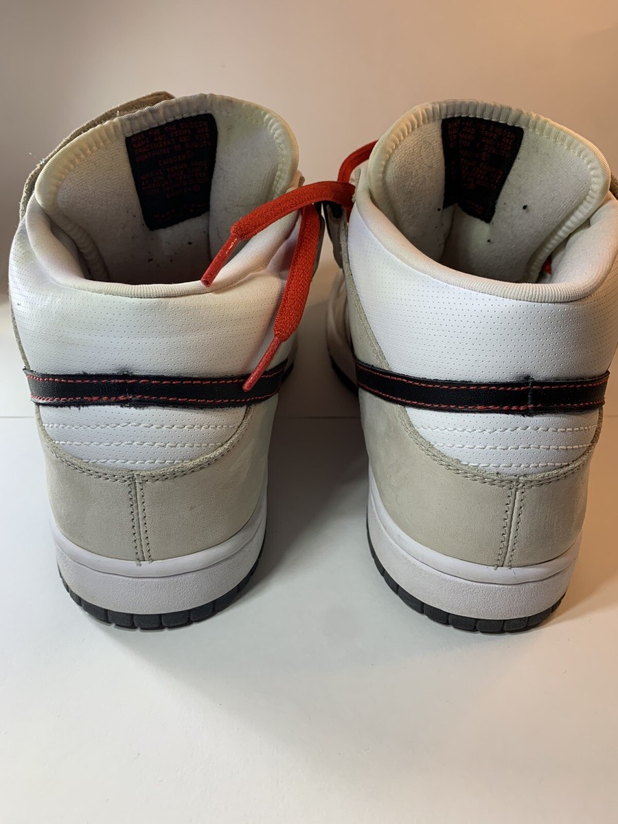 Nike Dunk Mid Pro White/Black/Light-Bone VNDS 314383-101 Nike Dunk Mid Pro White/Black/Light-Bone VNDS 314383-101