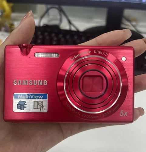 For Samsung MV800 16.1MP Digital Camera Flip-out Touch Screen Vlog 5x Zoom Red - Picture 2 of 16