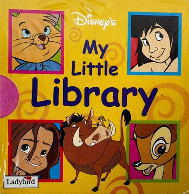 Marienkäfer Disney Meine kleine Bibliothek - Fünf Brettbücher für Kleinkinder ~ NEU