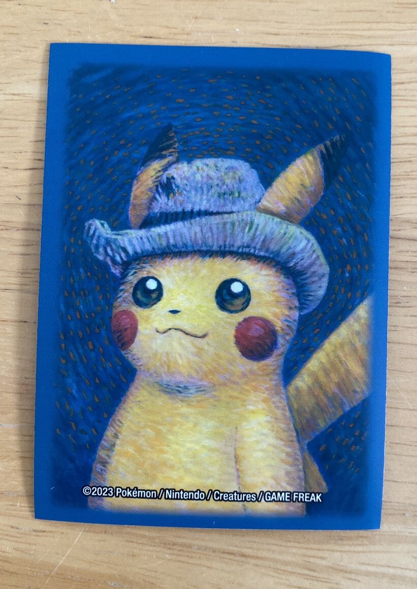 Pokémon Center × Van Gogh Museum Sleeves Complete Set 6 Pokémon Center × Van Gogh Museum Sleeves Complete Set 6