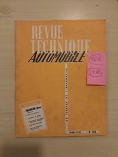 REVUE TECHNIQUE PANHARD DYNA Z 1958 1959 AERODYNE  M5