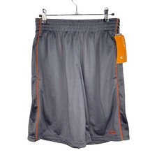 Champion Active Grey Athletic Shorts with Pockets Men's Sz S New