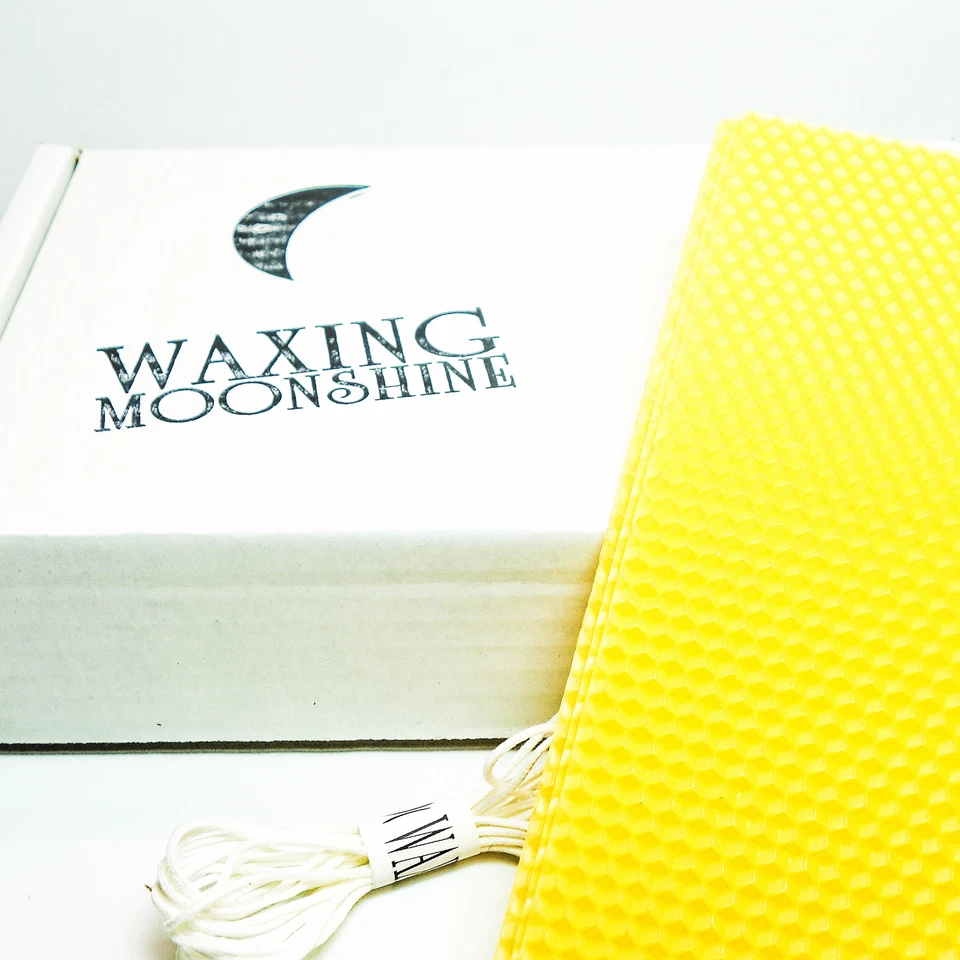 DIY Candle Kit, Beeswax Candle Making Kit, Taper Candles,  Beeswax Sheets - Image 2 of 4