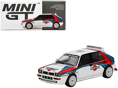 Lancia Delta HF Integrale Evoluzione White with Graphics Martini
