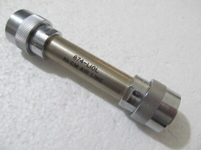 General Radio 874-L10L 10 CM Air Line w/ Locking Connectors - RF LAB TEST HAM