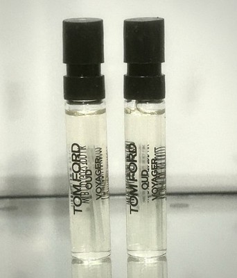(2pc) Tom Ford Oud Voyager Eau de Parfum Sample Spray .07oz, 2ml