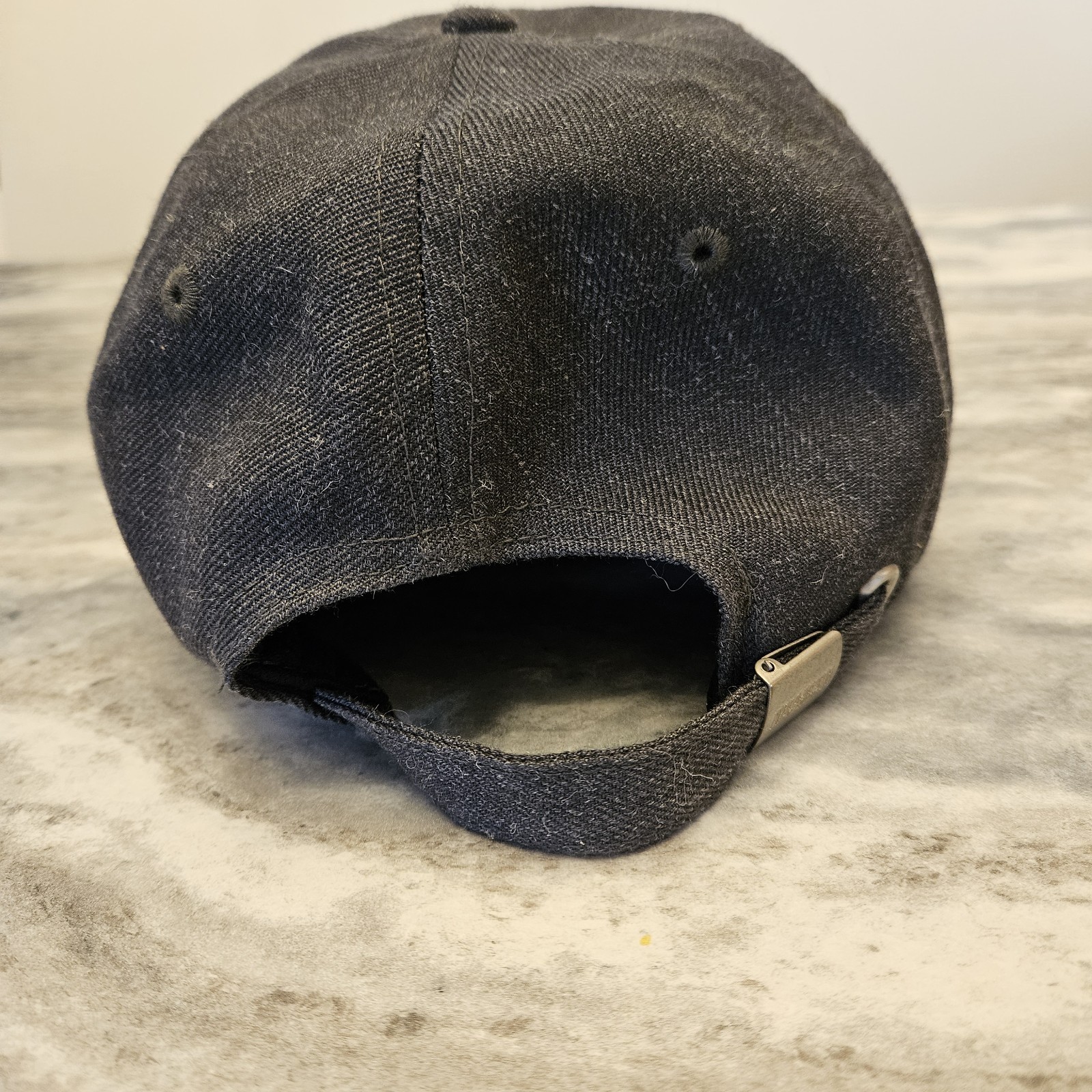 Duluth Trading Hat Cap Mens XL/2XL Charcoal Gray Adjustable Strap Rare Embroder image 3