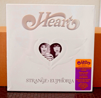 HEART Strange Euphoria Box Set,  3 CD + DVD, 49  Wilson Tracks, NEW / SEALED