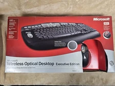 Microsoft Wireless Desktop Elite Keyboard And Mouse Combo Model 1011
