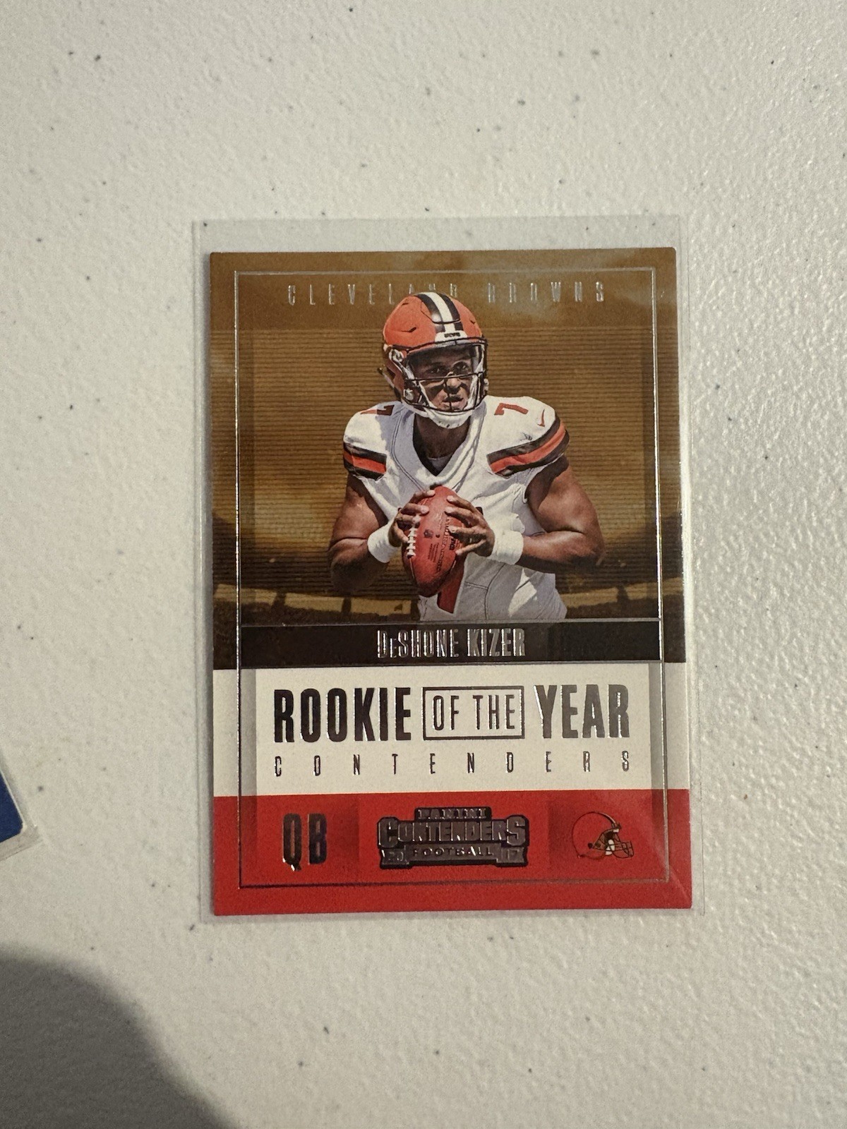 DeShone Kizer Panini Contenders Rookie of the Year Contenders #RY4 Base