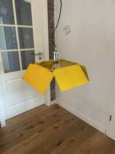 Rara lampada da soffitto lampadario "Diaframma" di Fabio Lenci per Guzzini
