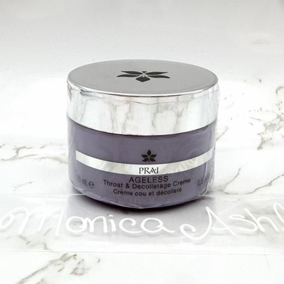 Prai AGELESS Throat & Decolletage Creme 15ml / .5 Oz | Sealed Travel Size, New