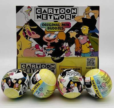 #ad #ad 4x Cartoon Network Courage Ed Edd Eddy Dexter Mix New Official Blind Ball Sealed $29.99