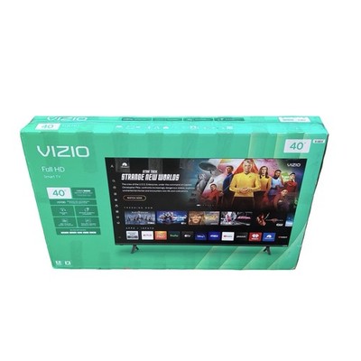 VIZIO 40'' Class Full HD 1080p LED Smart TV VFD40M-0809 Remote Base Open Box NOTE