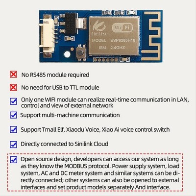 Integrated WiFi Communication Module Compatibility Open Sour SET