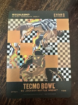Bo Jackson Battle Arena Tecmo Highjump Big Pixel Fire