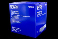 Genuine Epson ERC-38 B Ink Ribbons, BOX of 10 - NEW