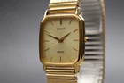 [Near MINT] Vintage SEIKO Dolce 8N41-5760 SGP30 Gold Quartz Mens From JAPAN