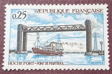 Timbre Neuf France - Rochefort (1968). Ref Yvert et Tellier n°1564