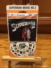 SUPERMAN 2 II VIEW MASTER L 46 1980 3 REELS SEALED ON CARD