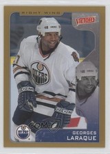 2001-02 Upper Deck Victory Gold Georges Laraque #144 hg6