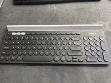 Logitech K780 Multi-Device Wireless Bluetooth Keyboard with Number Pad – Black