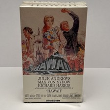 Hawaii Betamax Beta Movie Parts 1 2 1981 Julie Andrews NOT VHS Original Shrink