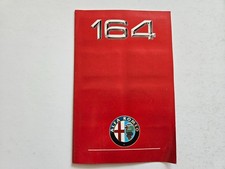 ALFA ROMEO 164 COLOUR AND TRIM GUIDE SALES BROCHURE 1991