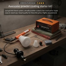 50kv Electrostatic Powder Coating System - Complete Kit For Diy Commercial Use