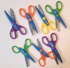 Edgecraft Craft Scissors , Assorted Set Of 7 Decorative Paper Edge Scissors