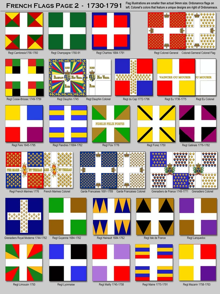 CINCO BANDEIRAS DE GUERRAS NAPOLEÔNICAS - SUA ESCOLHA de 5 (54mm Tamanho OU 28mm) - NOVO - Imagem 4 de 4