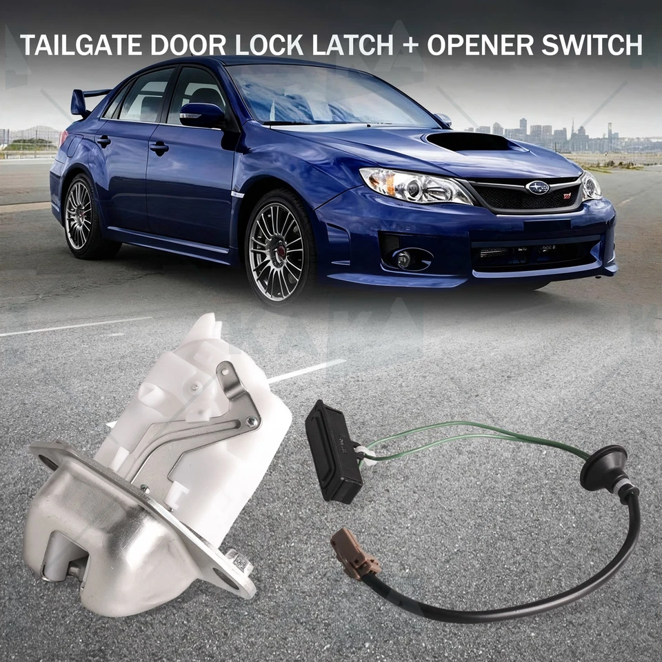 Actuador de bloqueo de pestillo de maletero e interruptor de apertura de puerta para Subaru Impreza 2008-2014  Foto 3 de 4