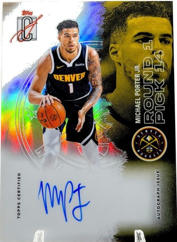 Topps Signature Class Michael Porter Jr. # Refractor | eBay