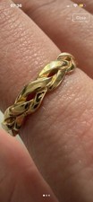 Twisted Gold Band