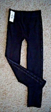 Encour culture leggings black beaded New M
