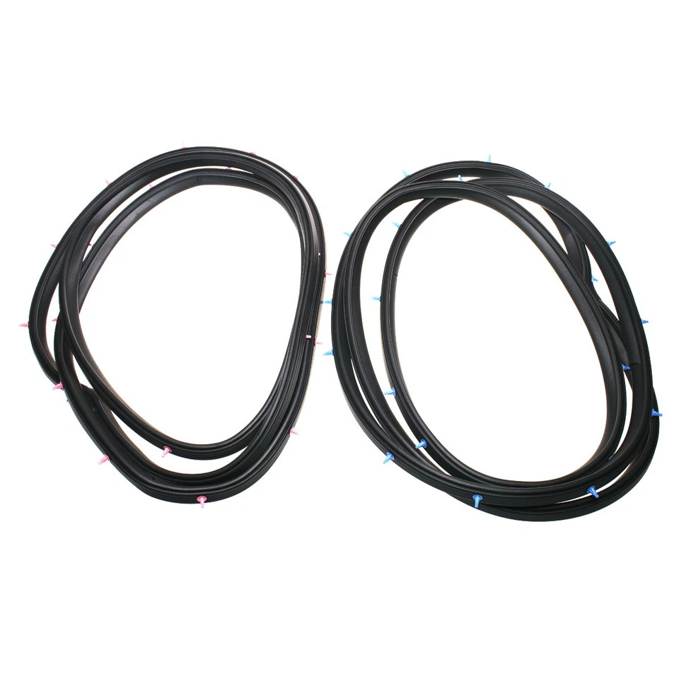 Conjunto de tiras meteorológicas porta frontal novo ajuste Suzuki Forsa Kei Swift SA310 SA413 1985-1988 - Imagem 3 de 4