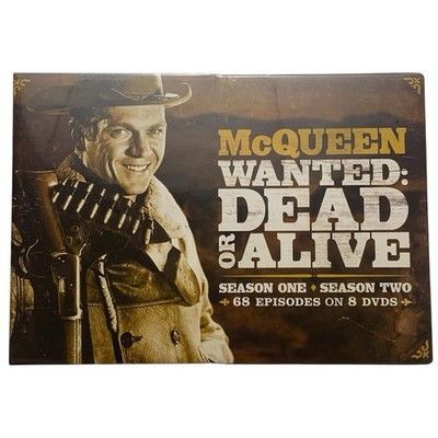 Steve McQueen Wanted: Dead or Alive Seasons 1 & 2 SEALED! 68 Episodes