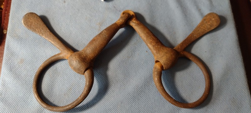 Antique Iron Work Horse Bit/ Primitive