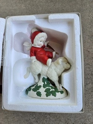 Snowbabies Dept 56 -Babies On The Farm Series ''Kick Up Your Heels'' Nice! 