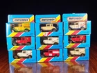 Joblot Of 9x Vintage 1980's Matchbox Boxed For Model A Vans & Car