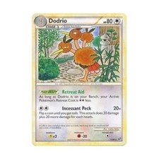 Pokemon Undaunted Dodrio (R) #11 (Reverse Holo) EX