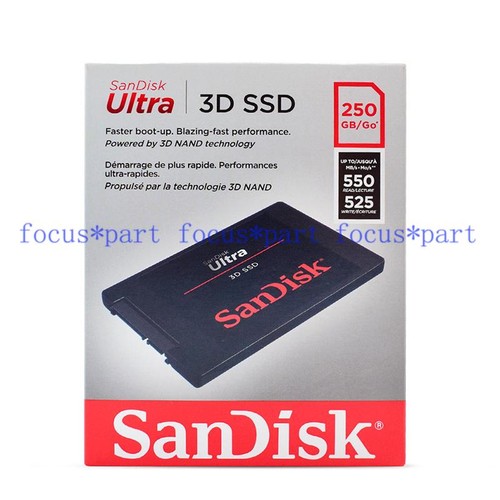 2.5" Sandisk Internal Solid State Drive ULTRA 3D SSD SATA 3 250GB 500G 1T 2T LOT - 第 5/7 張圖片