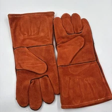 Twelve Pair MCR Safety Red Ram™ Leather Welding Work Gloves 4720 XL