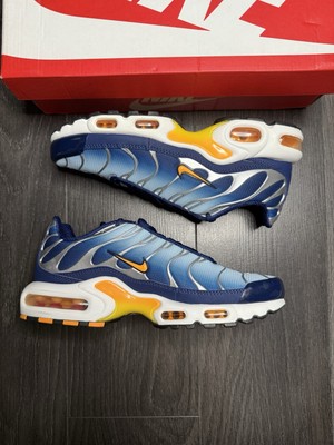 nike tn blue void laser orange