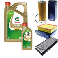 SCT Inspektionspaket 6L Castrol 5W-30 FüR Audi A4 Avant 2.5 TDI VW Passat