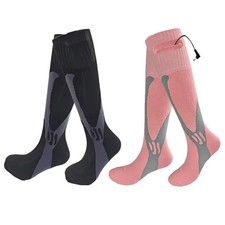 Electric Heated Socks Rechargeable Battery Winter Warm Foot Warmers Ski Hunting