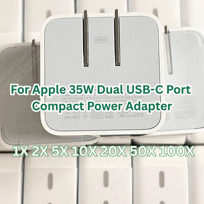 Wholesale 35W Dual USB-C Power Adapter Fast Charger For iPhone iPad MacBook Lot